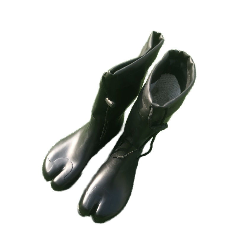 Fishing Boots - รองเท้าบูทยางกันน้ำ PVC แบบยูนิเซ็กส์ หุ้มเข่า แยกนิ้วเท้า สำหรับเกษตรกร