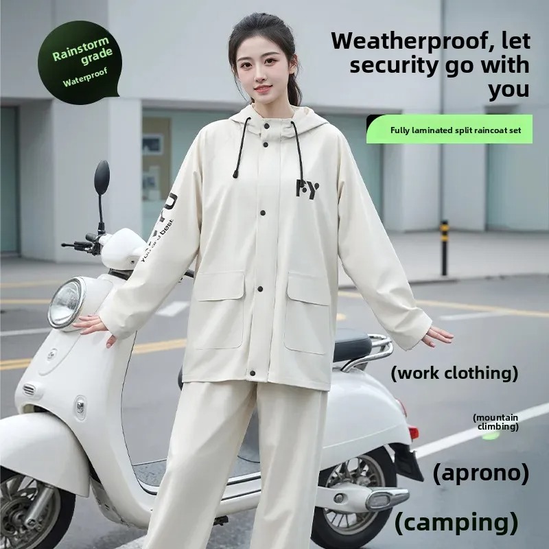 ชุดกันฝนสำหรับขี่มอเตอร์ไซค์แบ - Fishing Rain Suit บทวิจารณ์และราคา