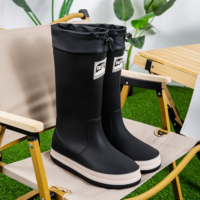 รองเท้าบูทกันฝนทรงสูงสำหรับผู้ - Fishing Boots บทวิจารณ์และราคา