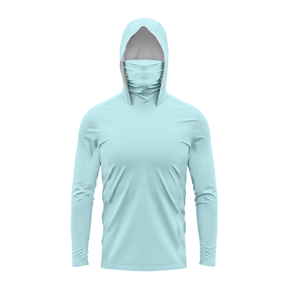 เสื้อฮู้ดตกปลาสำหรับผู้ชาย UPF - Fishing Mask Sun Protection บทวิจารณ์และราคา