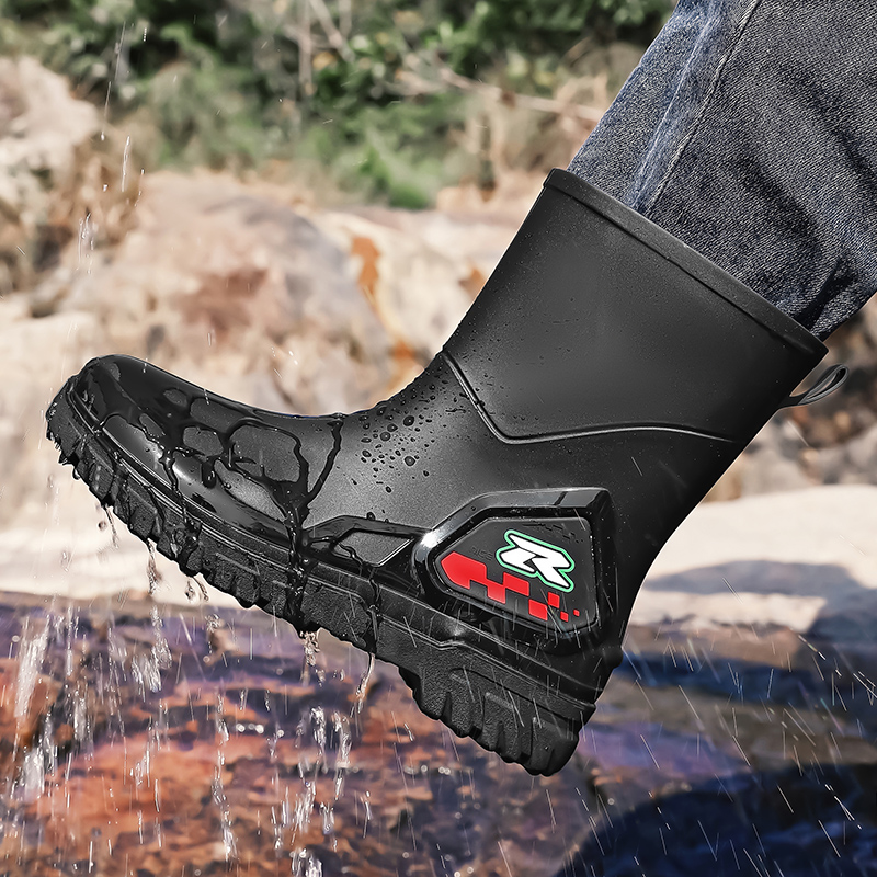 รองเท้าบูทกันฝนแบบหุ้มข้อสำหรั - Fishing Boots บทวิจารณ์และราคา