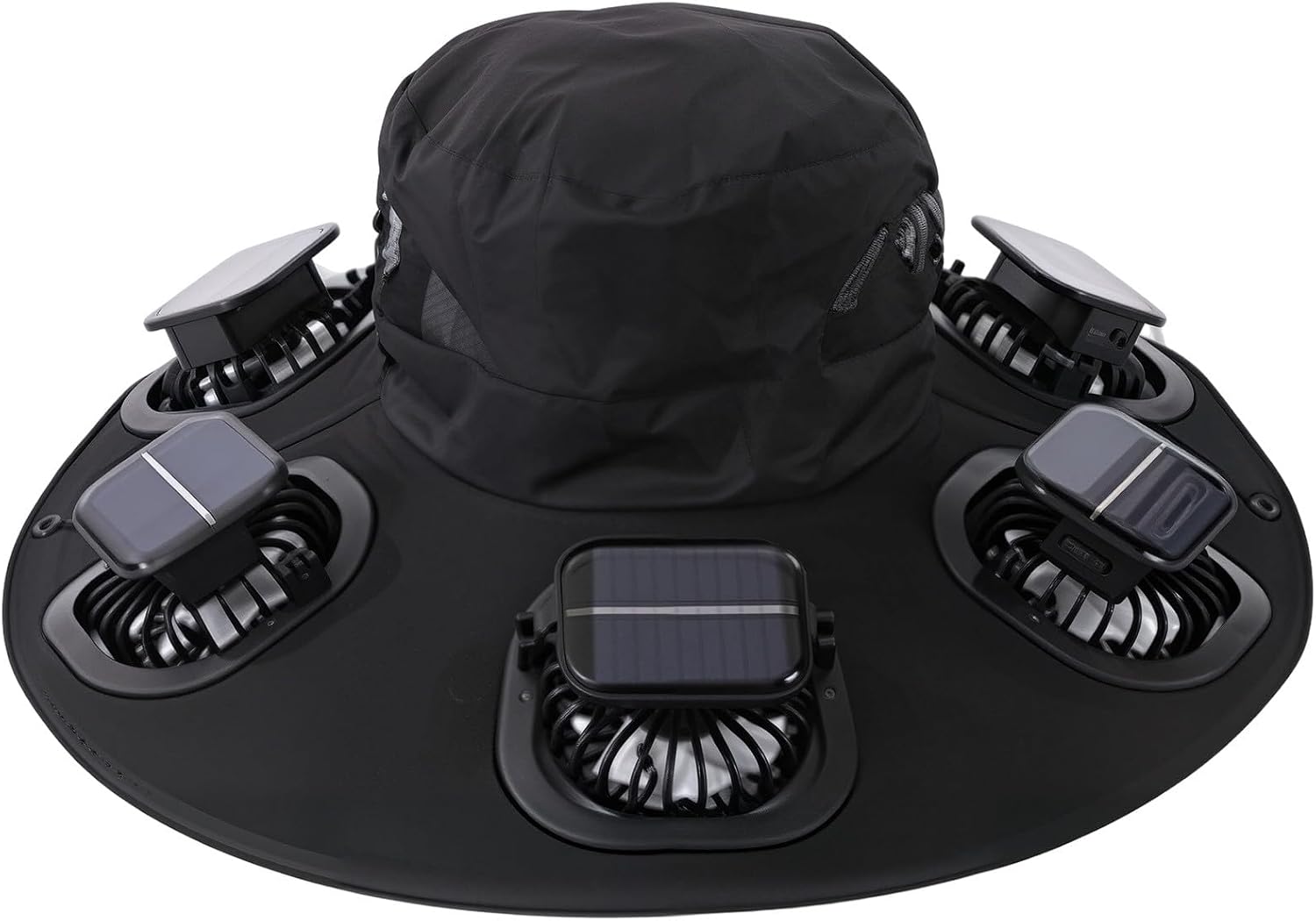 หมวกพัดลมพลังงานแสงอาทิตย์ 6 ใ - Fishing Hat บทวิจารณ์และราคา