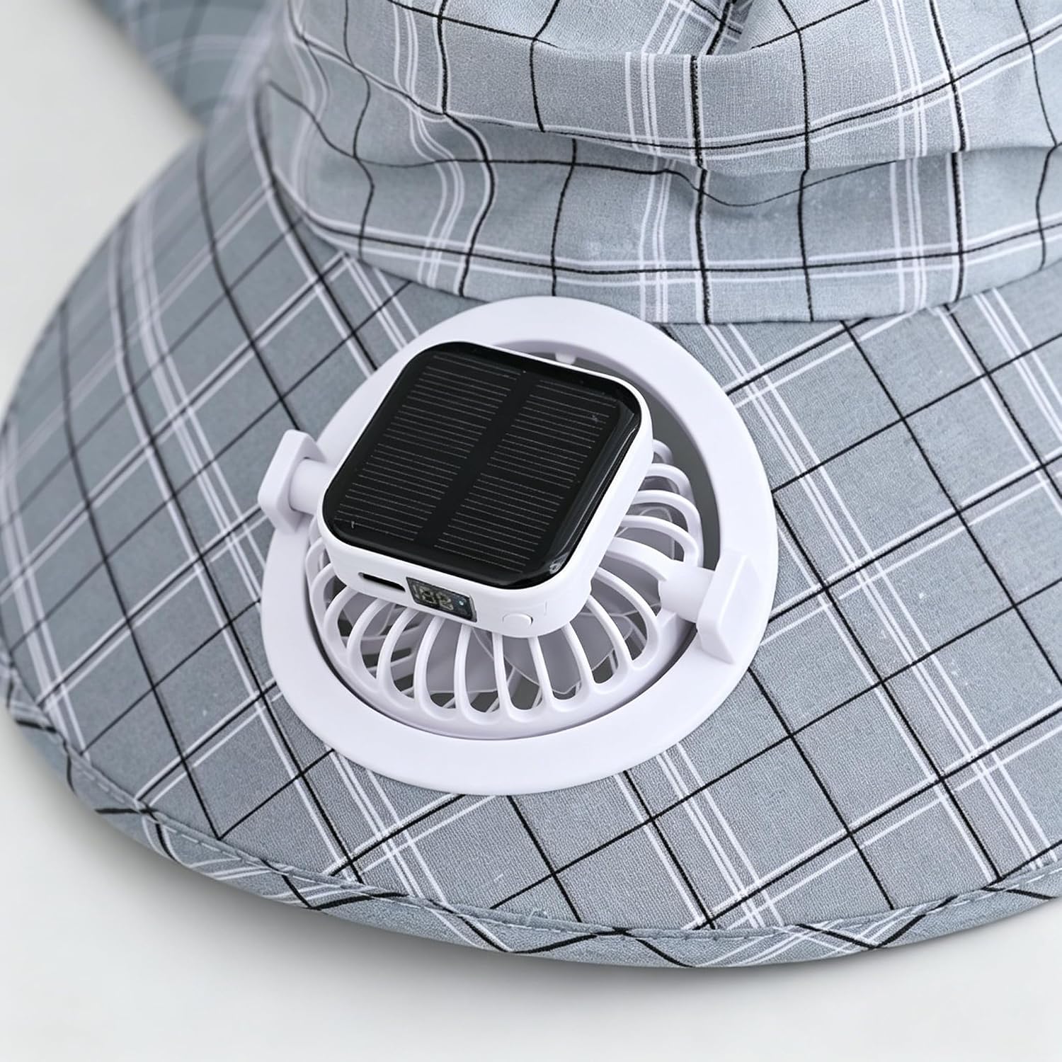 หมวกพัดลมพลังงานแสงอาทิตย์ 1 ช - Fishing Hat บทวิจารณ์และราคา