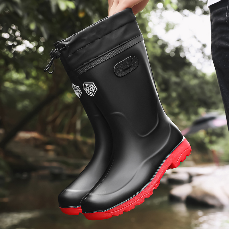 รองเท้าบูทกันฝนทรงสูงสำหรับผู้ - Fishing Boots บทวิจารณ์และราคา