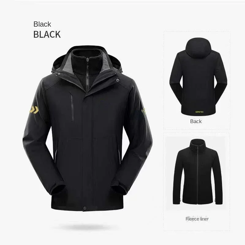 หนาเสื้อผ้าตกปลาชุดฤดูหนาวกันน - Fishing Rain Suit บทวิจารณ์และราคา
