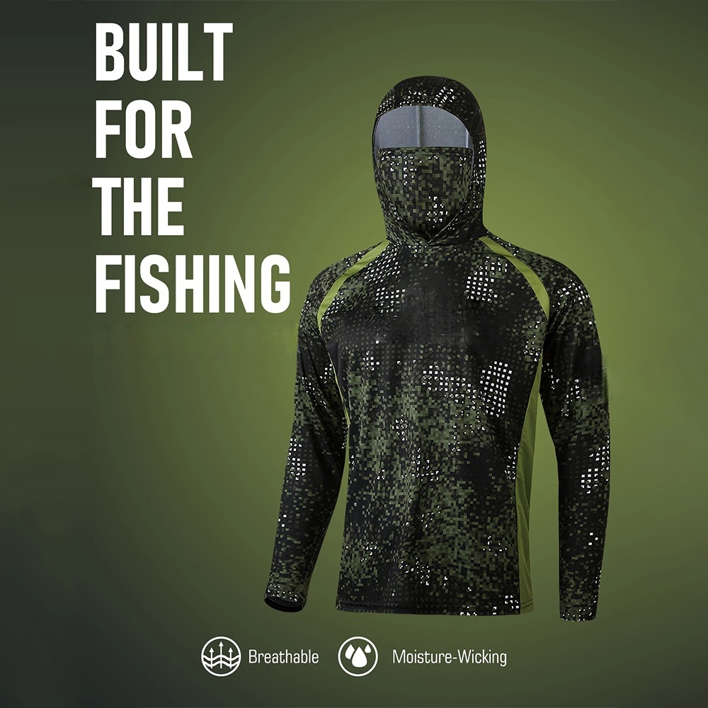 เสื้อตกปลา MALFC สำหรับผู้ชาย  - Fishing Shirt Uv Protection บทวิจารณ์และราคา