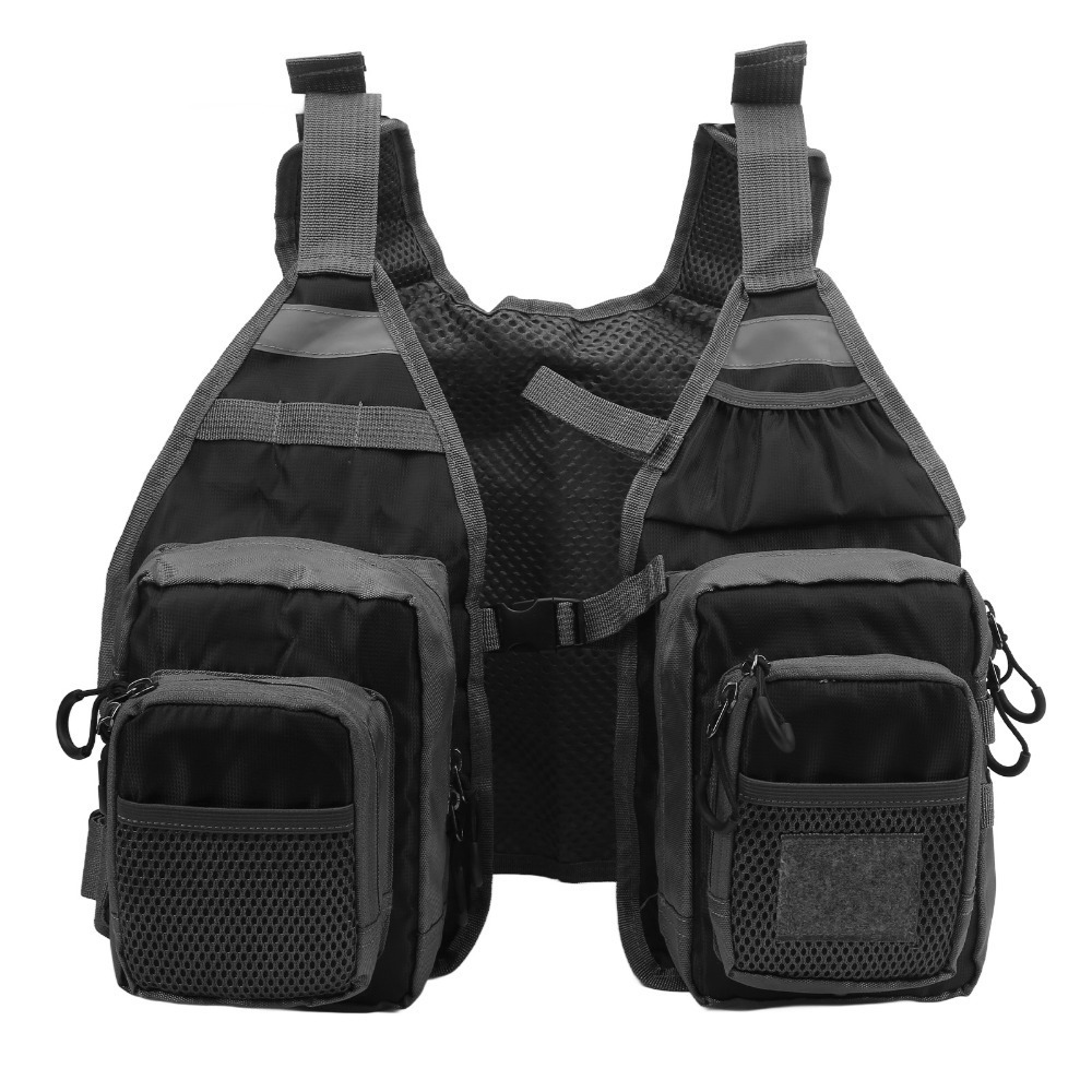 เสื้อกั๊กตกปลาแบบน้ำหนักเบา กร - Fishing Vest บทวิจารณ์และราคา