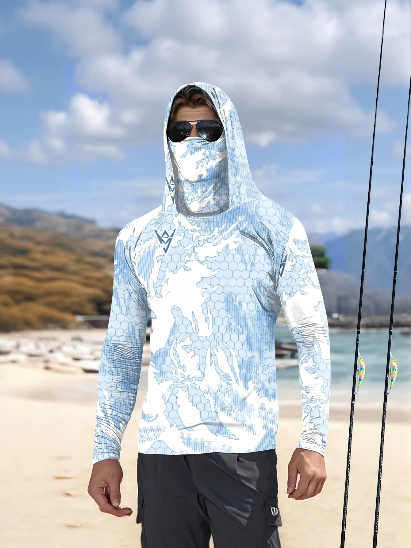 เสื้อตกปลาป้องกันรังสียูวีรุ่น - Fishing Shirt Uv Protection บทวิจารณ์และราคา