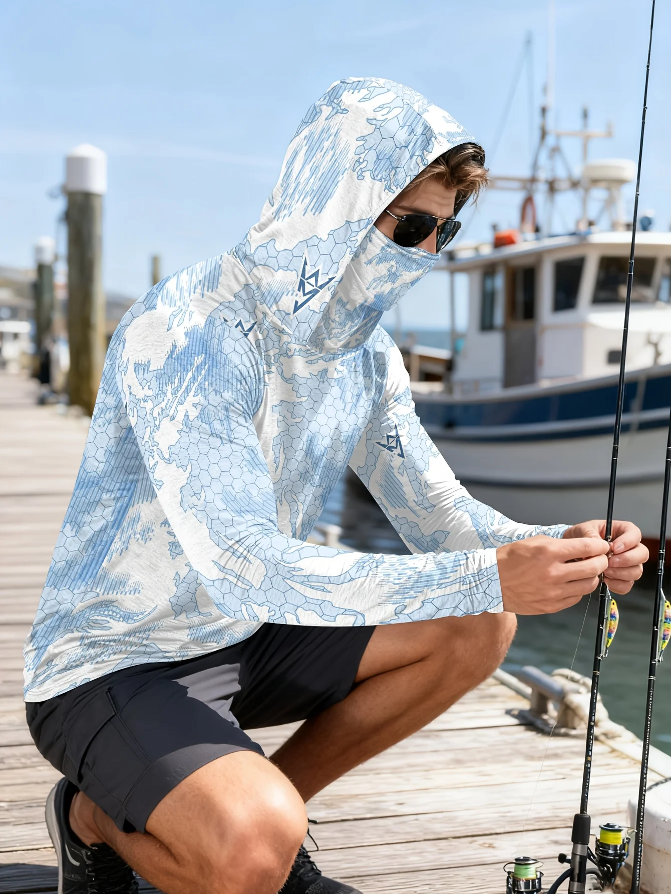 เสื้อตกปลาป้องกันรังสียูวีรุ่น - Fishing Shirt Uv Protection บทวิจารณ์และราคา