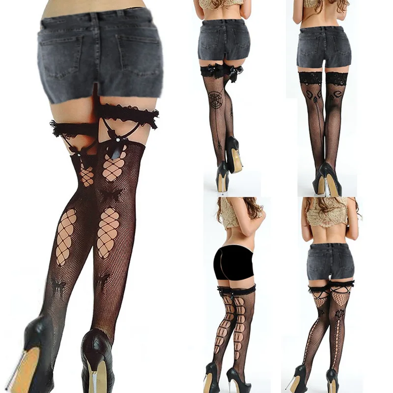 Hollow Out Lace Fishnet ถุงน่อ - Fishing Socks บทวิจารณ์และราคา