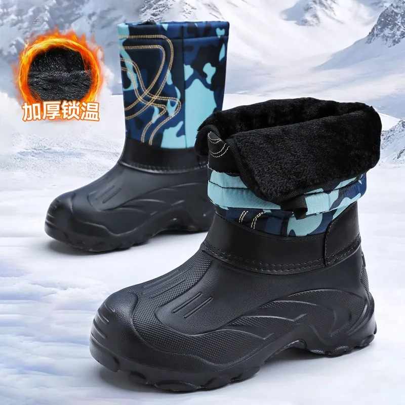 รองเท้าบูทหุ้มข้อสูงลายพรางสำห - Fishing Boots บทวิจารณ์และราคา